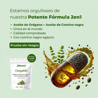Alimora OregaMix: Aceite de orégano medicinal