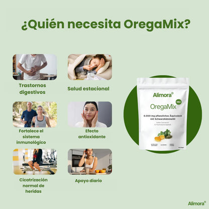 Alimora OregaMix: Aceite de orégano medicinal